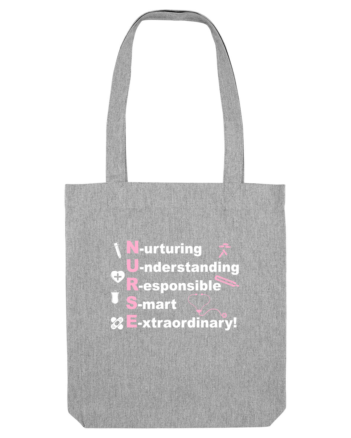 Sacoșă textilă Heather Grey