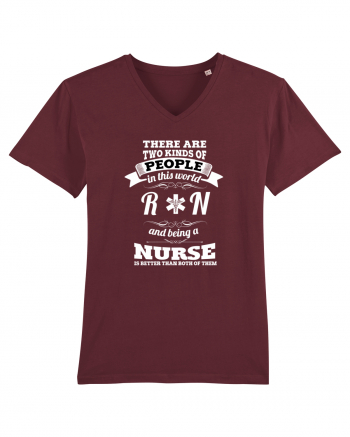 RN NURSE Burgundy