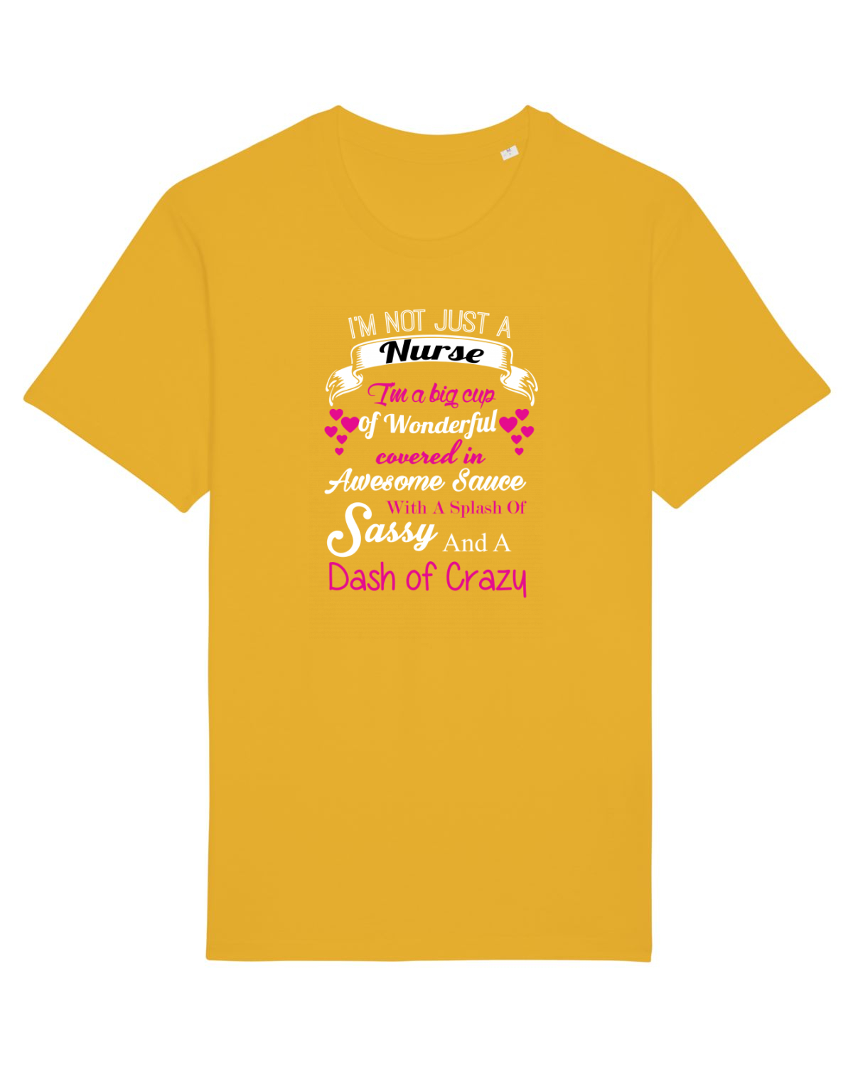 Tricou mânecă scurtă Unisex Rocker Spectra Yellow