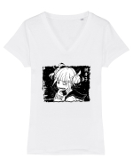 Himiko Toga  Tricou mânecă scurtă guler V Damă Evoker