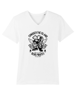 Dead Pirates Black Tricou mânecă scurtă guler V Bărbat Presenter
