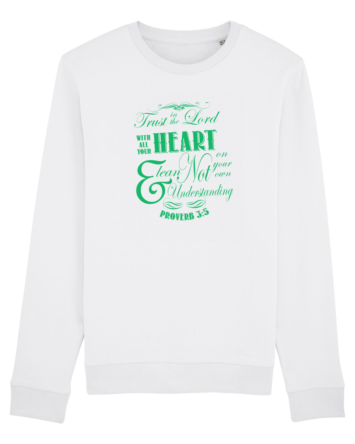 Bluză mânecă lungă Unisex Rise White