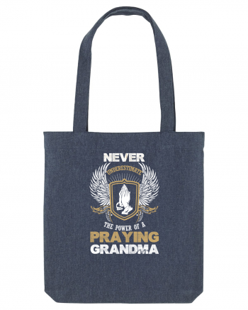 PRAYING GRANDMA Midnight Blue