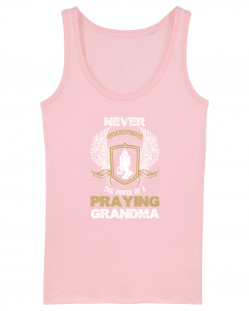 PRAYING GRANDMA Cotton Pink