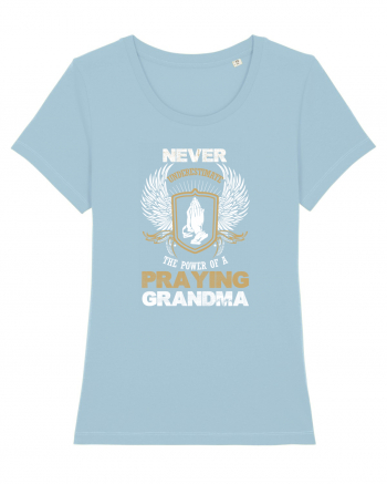 PRAYING GRANDMA Sky Blue