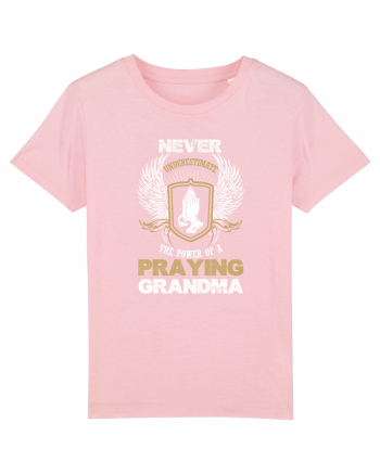 PRAYING GRANDMA Cotton Pink