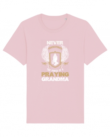 PRAYING GRANDMA Cotton Pink