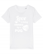 PUG Tricou mânecă scurtă  Copii Mini Creator