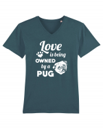 PUG Tricou mânecă scurtă guler V Bărbat Presenter