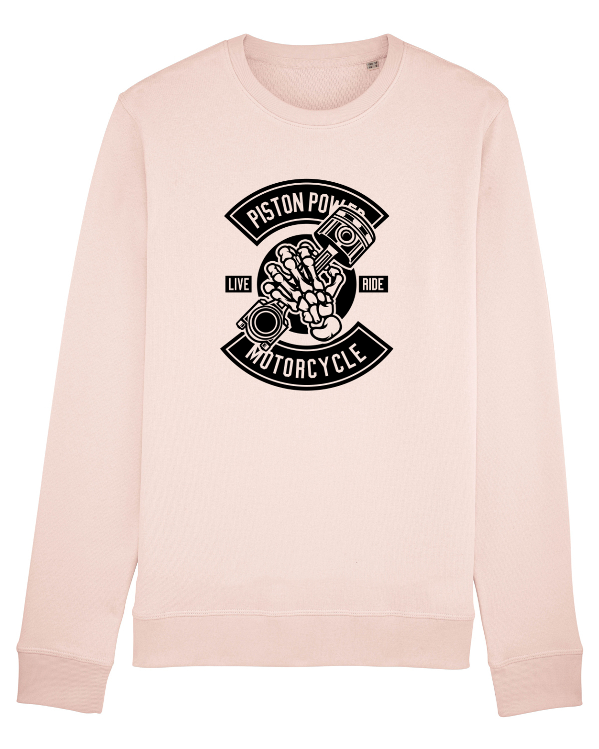 Bluză mânecă lungă Unisex Rise Candy Pink