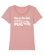 PUG Tricou mânecă scurtă guler larg fitted Damă Expresser