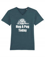 PUG Tricou mânecă scurtă guler V Bărbat Presenter