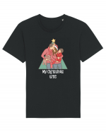 Pentru Crăciun în familie - My Christmas tree Tricou mânecă scurtă Unisex Rocker