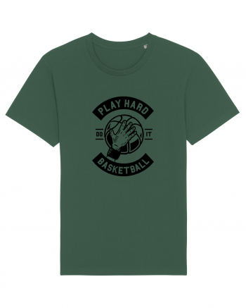 Play Hard Basketball Black Bottle Green