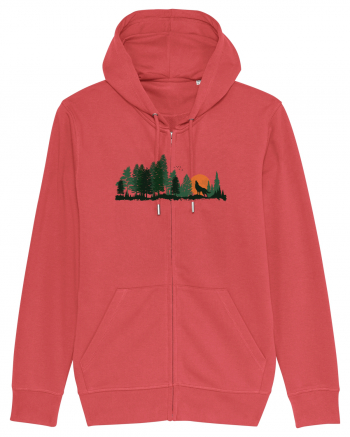 Wild forest Carmine Red