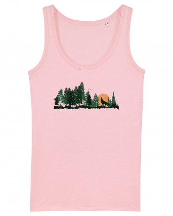 Wild forest Cotton Pink