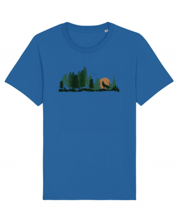 Wild forest Royal Blue