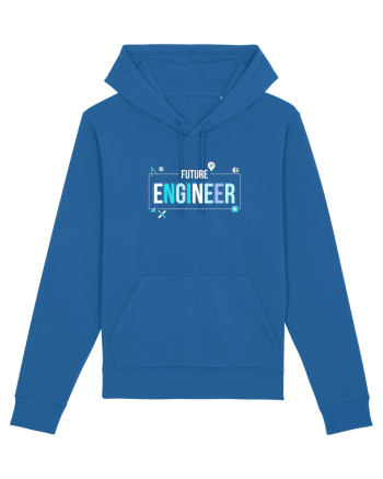 Viitor Inginer - Elemente (alb) Royal Blue