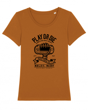 Play or Die Skeleton Black Roasted Orange