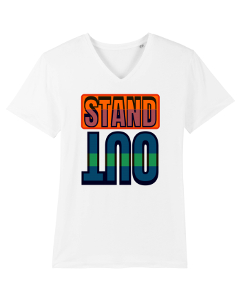 Stand Out. Motivational Quote White