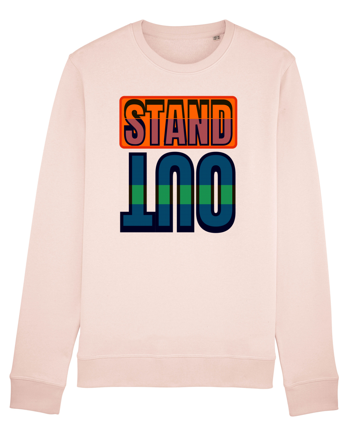 Bluză mânecă lungă Unisex Rise Candy Pink