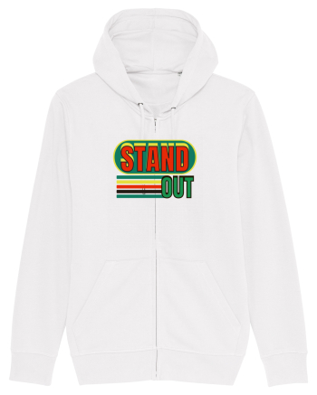 Stand Out. Motivational Quote White