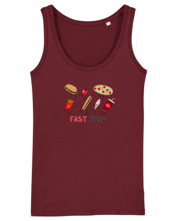 Fast Food Burgundy