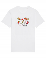 Fast Food Tricou mânecă scurtă Unisex Rocker