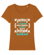 BODY Tricou mânecă scurtă guler larg fitted Damă Expresser