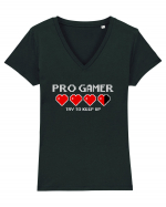 Pro Gamer Tricou mânecă scurtă guler V Damă Evoker