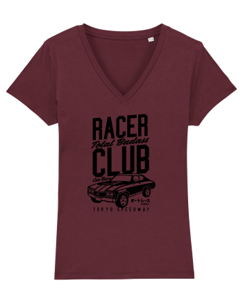 Racer Club Muscle Car Black Burgundy