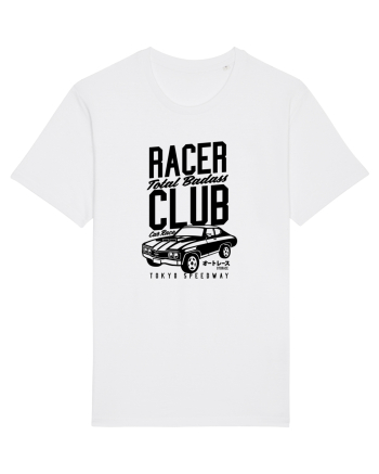 Racer Club Muscle Car Black White