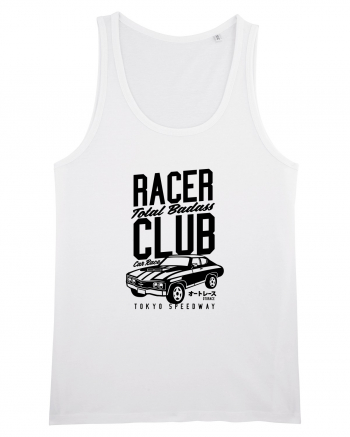 Racer Club Muscle Car Black White
