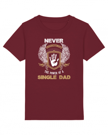 SINGLE DAD Burgundy