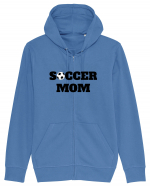 SOCCER MOM Hanorac cu fermoar Unisex Connector