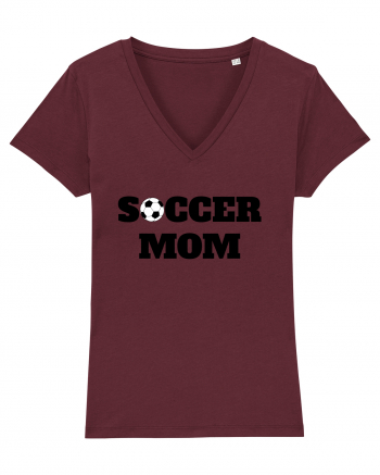 SOCCER MOM Burgundy