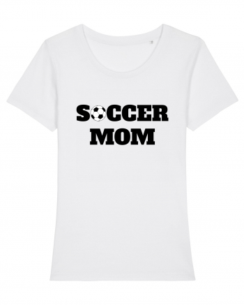 SOCCER MOM White