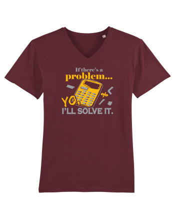 CALCULATOR Burgundy