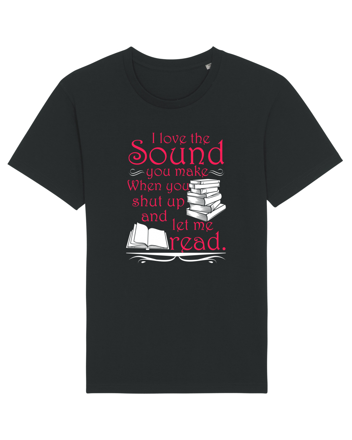 Tricou mânecă scurtă Unisex Rocker Black