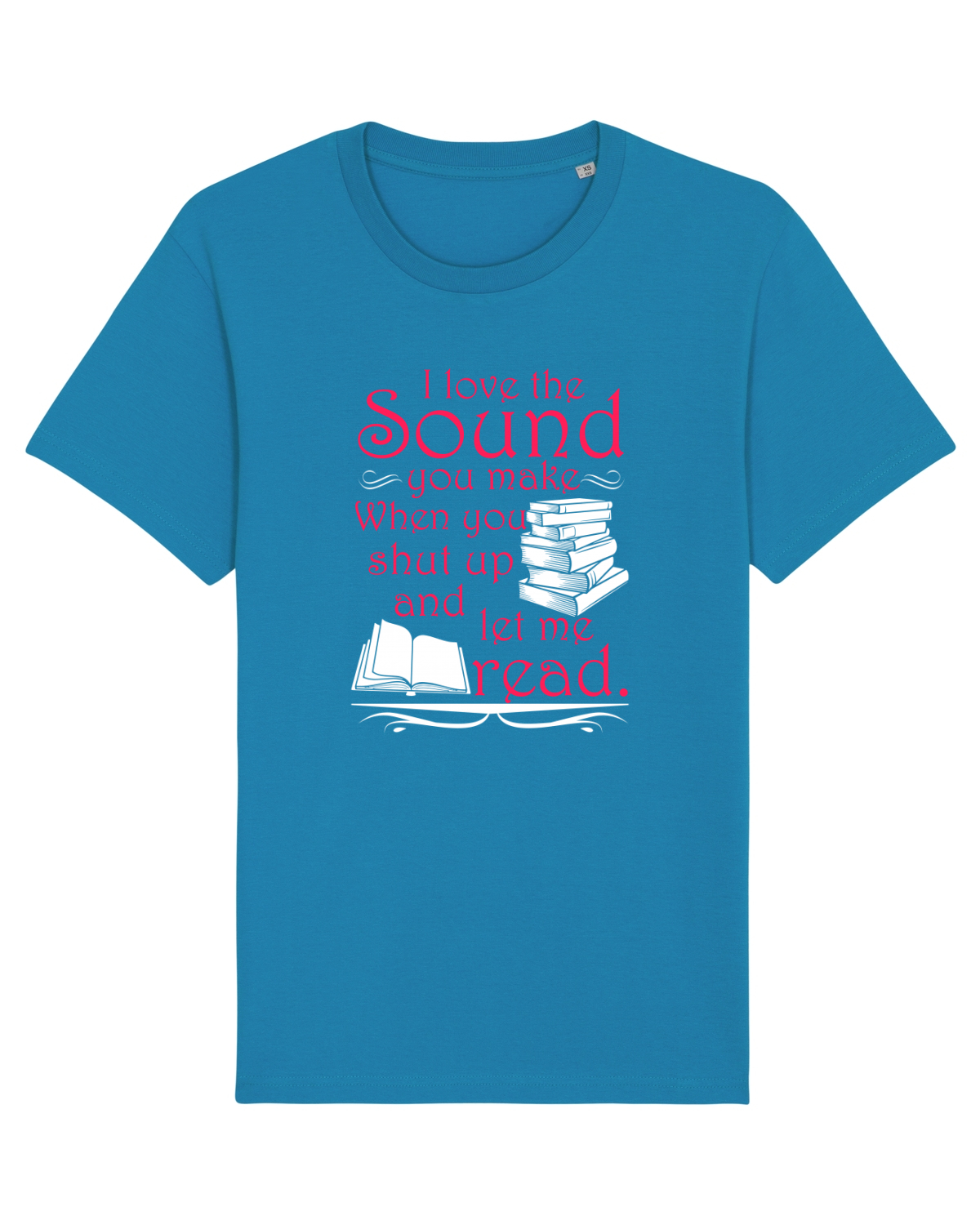 Tricou mânecă scurtă Unisex Rocker Azur