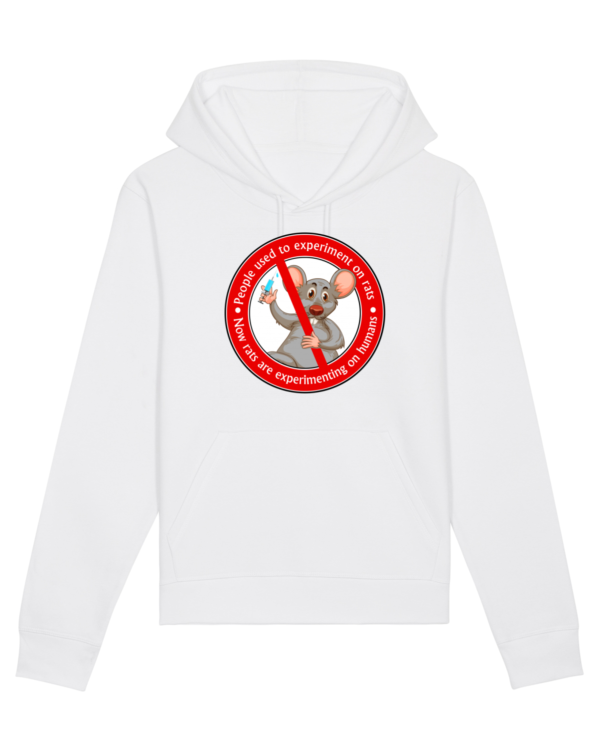 Hanorac Unisex Drummer White
