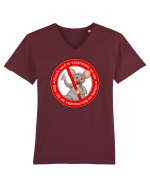 Experiment on humans Tricou mânecă scurtă guler V Bărbat Presenter