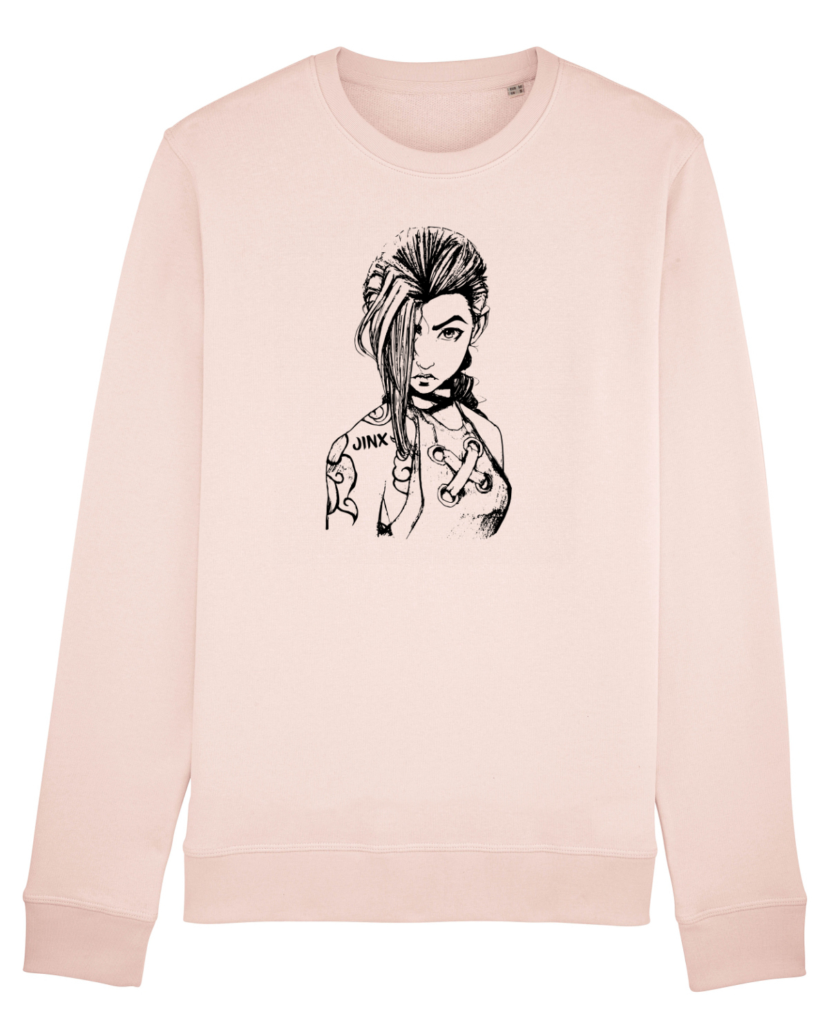 Bluză mânecă lungă Unisex Rise Candy Pink