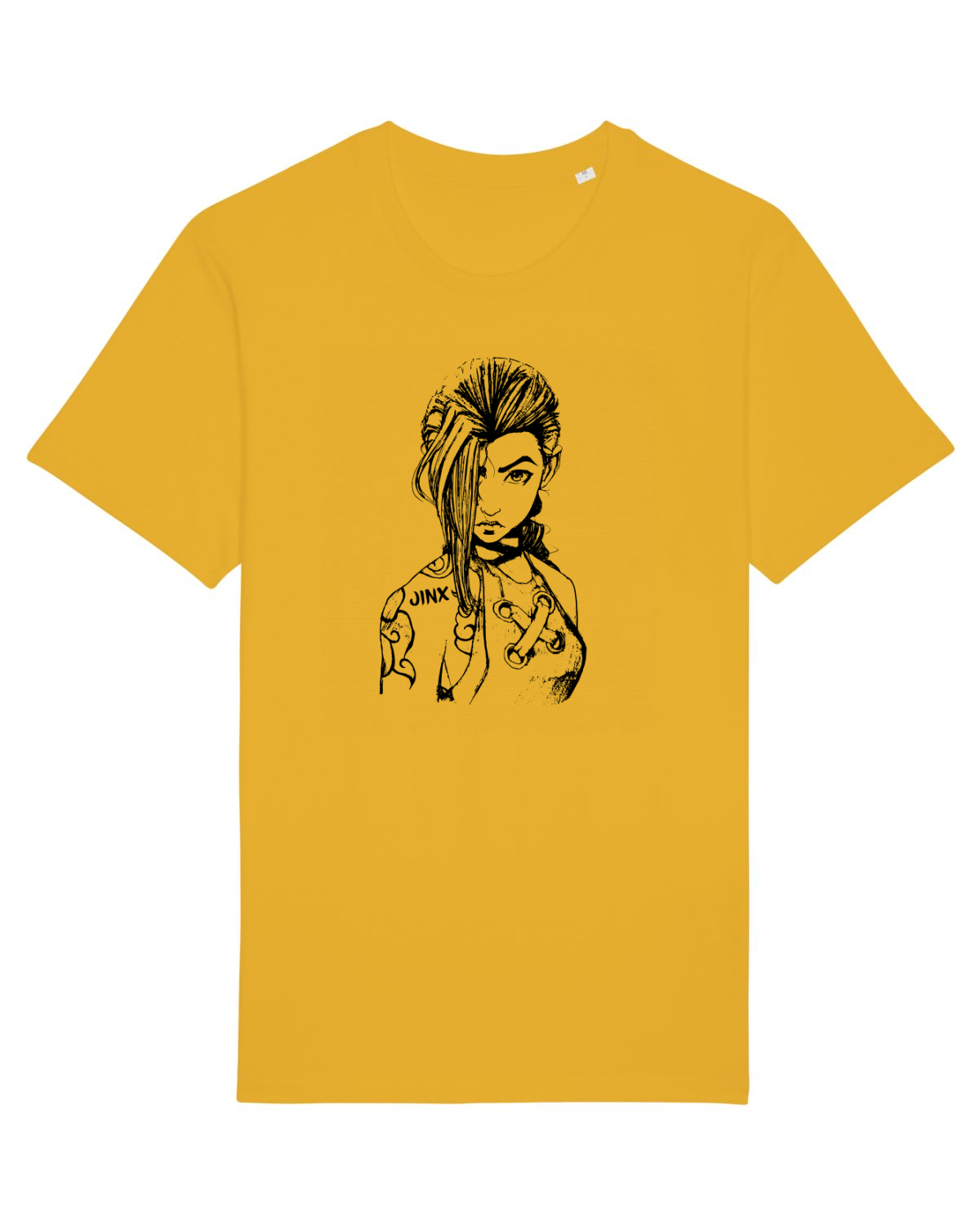 Tricou mânecă scurtă Unisex Rocker Spectra Yellow