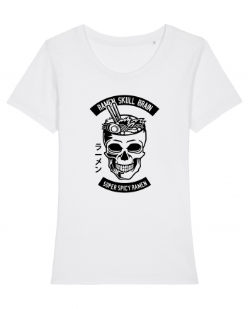 Ramen Skull Black White