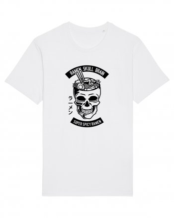 Ramen Skull Black White