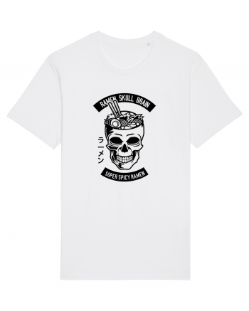 Ramen Skull Black White