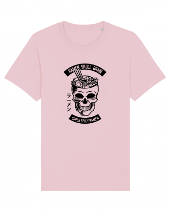 Ramen Skull Black Cotton Pink