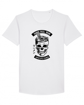 Ramen Skull Black White