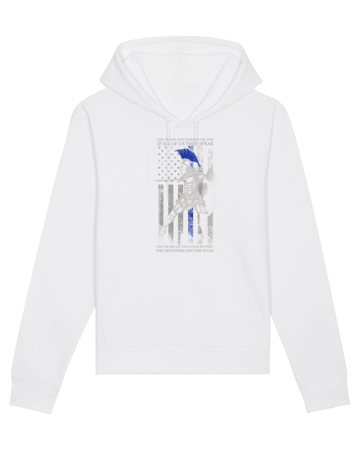 Hanorac Unisex Drummer White